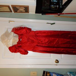 Red Satin Formal